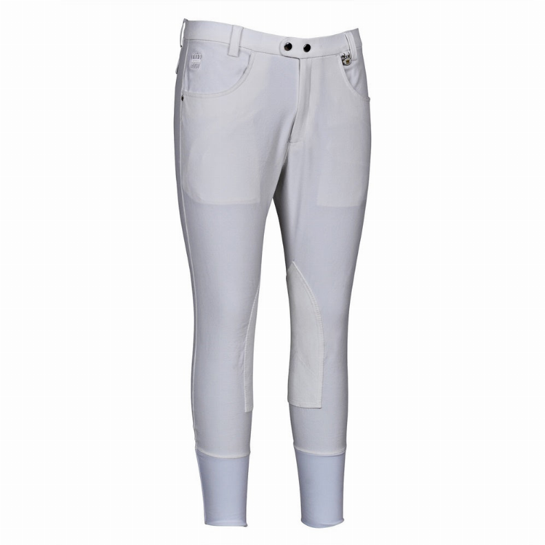 George H Morris Men's Grand Prix Knee Patch Breeches