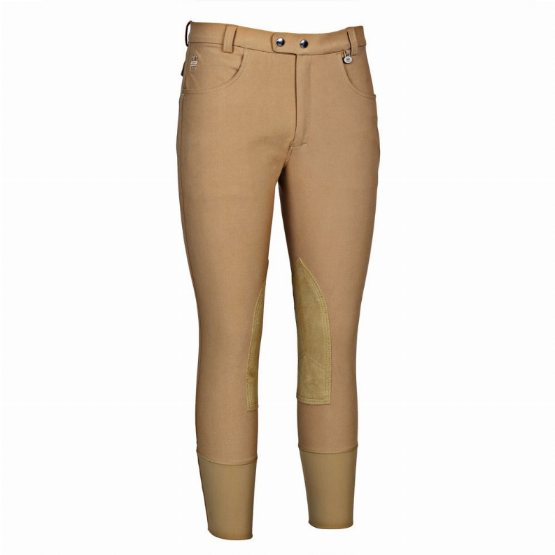 George H Morris Men's Grand Prix Knee Patch Breeches