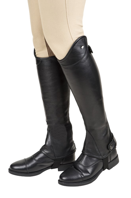 Lettia Adult London Leather Half Chaps